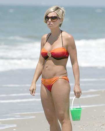 Kate gosselin beach bikini